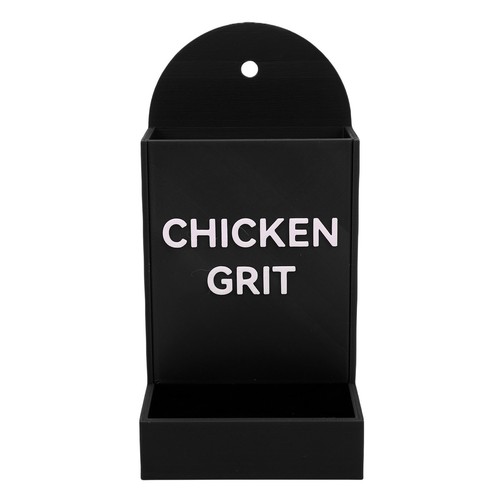 Gravity chicken feeder - chicken, 3d