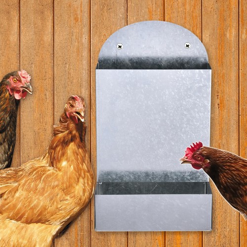 Chicken feeder coop dispenser - feeder,