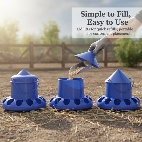 Automatic coop feeder - automatic,