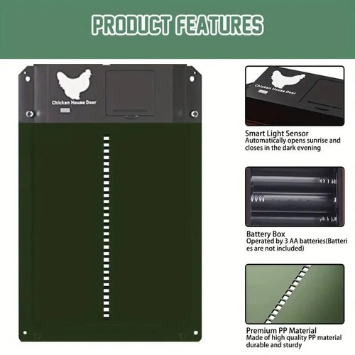 Automatic chicken coop door - automatic,