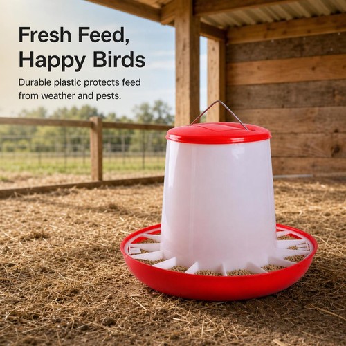Automatic chicken feeder - automatic,